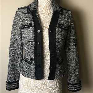 White House Black Market Tweed Jacket
